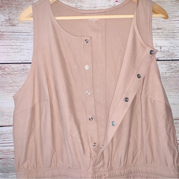 New Athleta Farallon Romper Semi Fitted Size Plus 1X - Picture 6 of 8